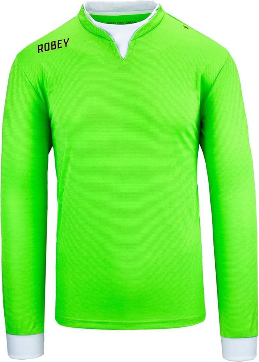 Robey Catch Goalkeeper LS Shirt voetbalshirt lange mouwen (maat M) - Neon Green