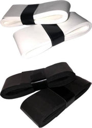 Duo Bakkersport - Overgrip - Grip - Griptape - Padel grip - Padelracket - Padel - Zwart - Wit (4 stuks)