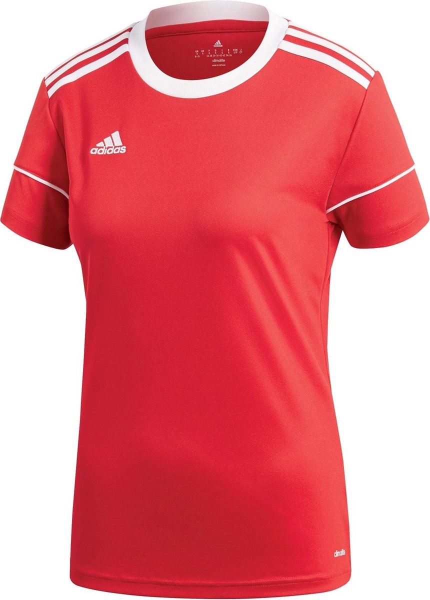 adidas Squadra 17 Jersey Dames - Rood / Wit - maat S