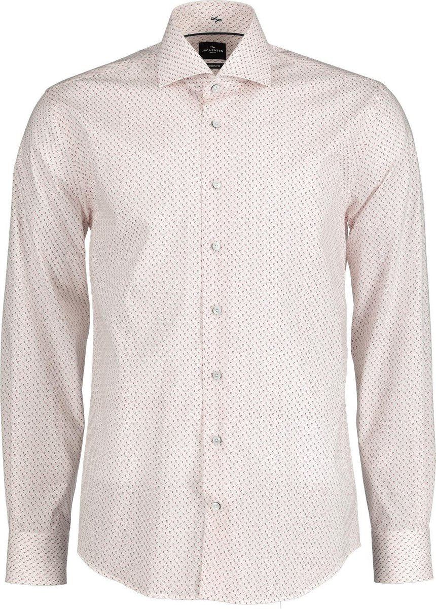 Jac Hensen Overhemd - Modern Fit - Rood - 48