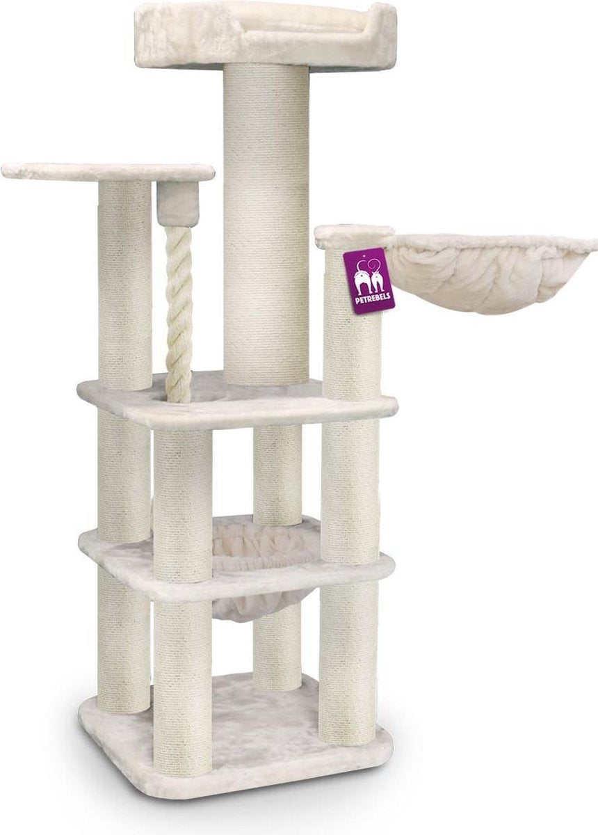 Petrebels Panorama 172 krabpaal - Creme - zeer stabiel - ruimtebesparend