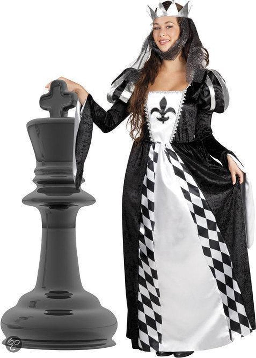 Volwassenenkostuum elite Chess queen (36/38)