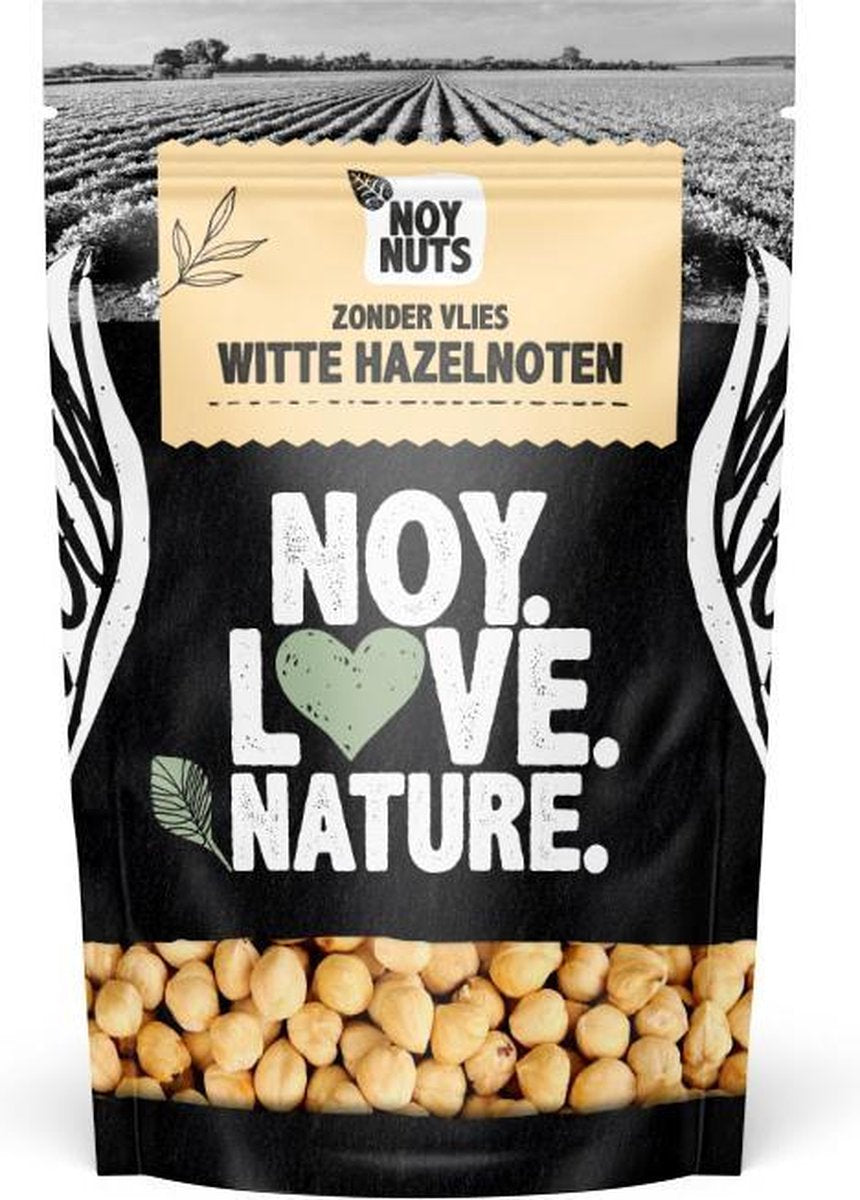 Hazelnoten zonder vlies | 250 gram | Rijk aan vitamine E en B | Rijk aan mineralen