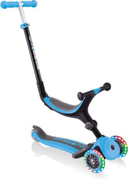 Globber Go Up Foldable Step Blauw met Lichtjes