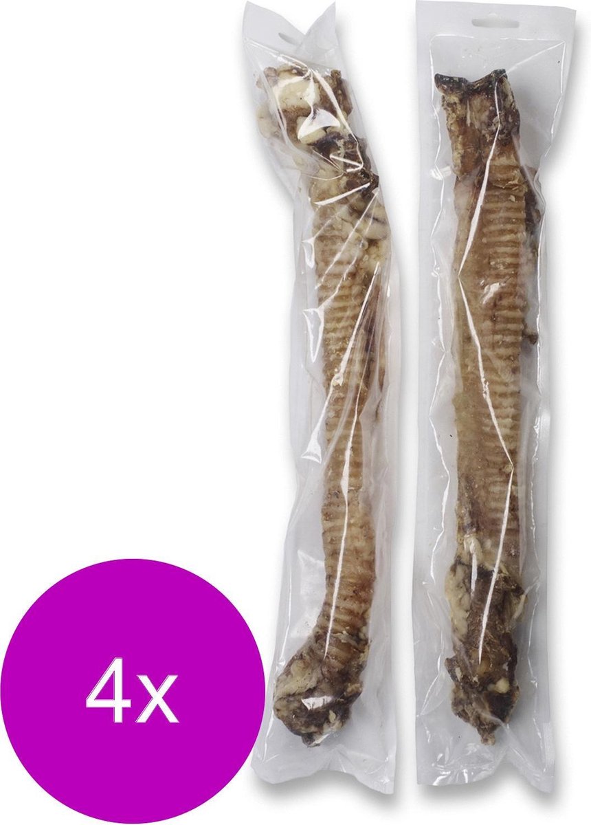 Antos Luchtpijp - Hondensnacks - 4 x Rund 160 g