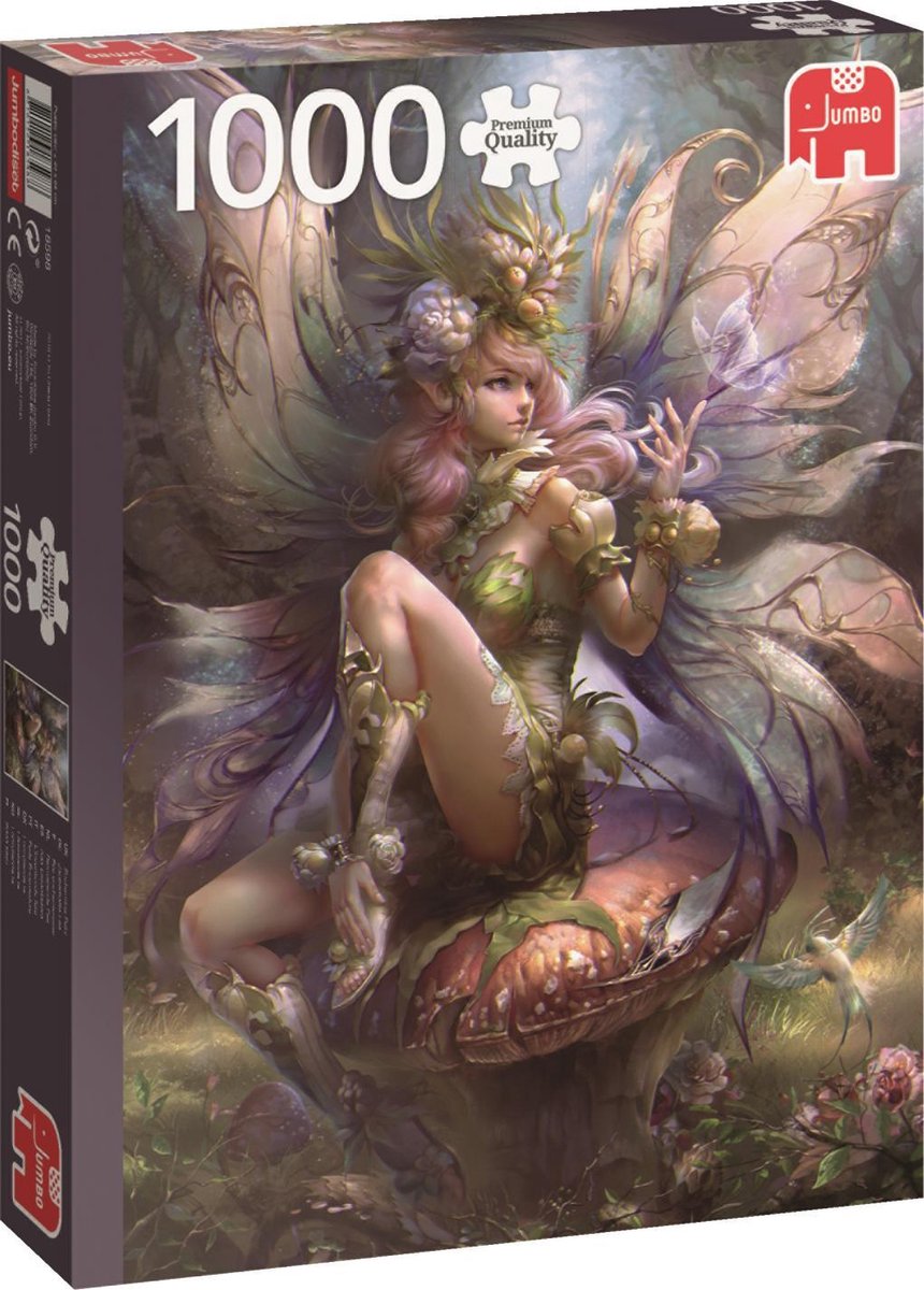 Jumbo Premium Collection Puzzel Enchanting Fairy - Legpuzzel - 1000 stukjes
