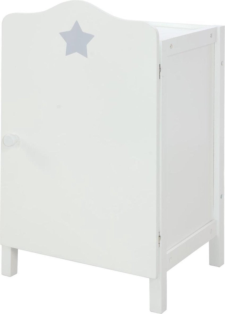 Roba Poppenkledingkast Stella Junior 31 X 25 X 52 Cm Mdf Roze