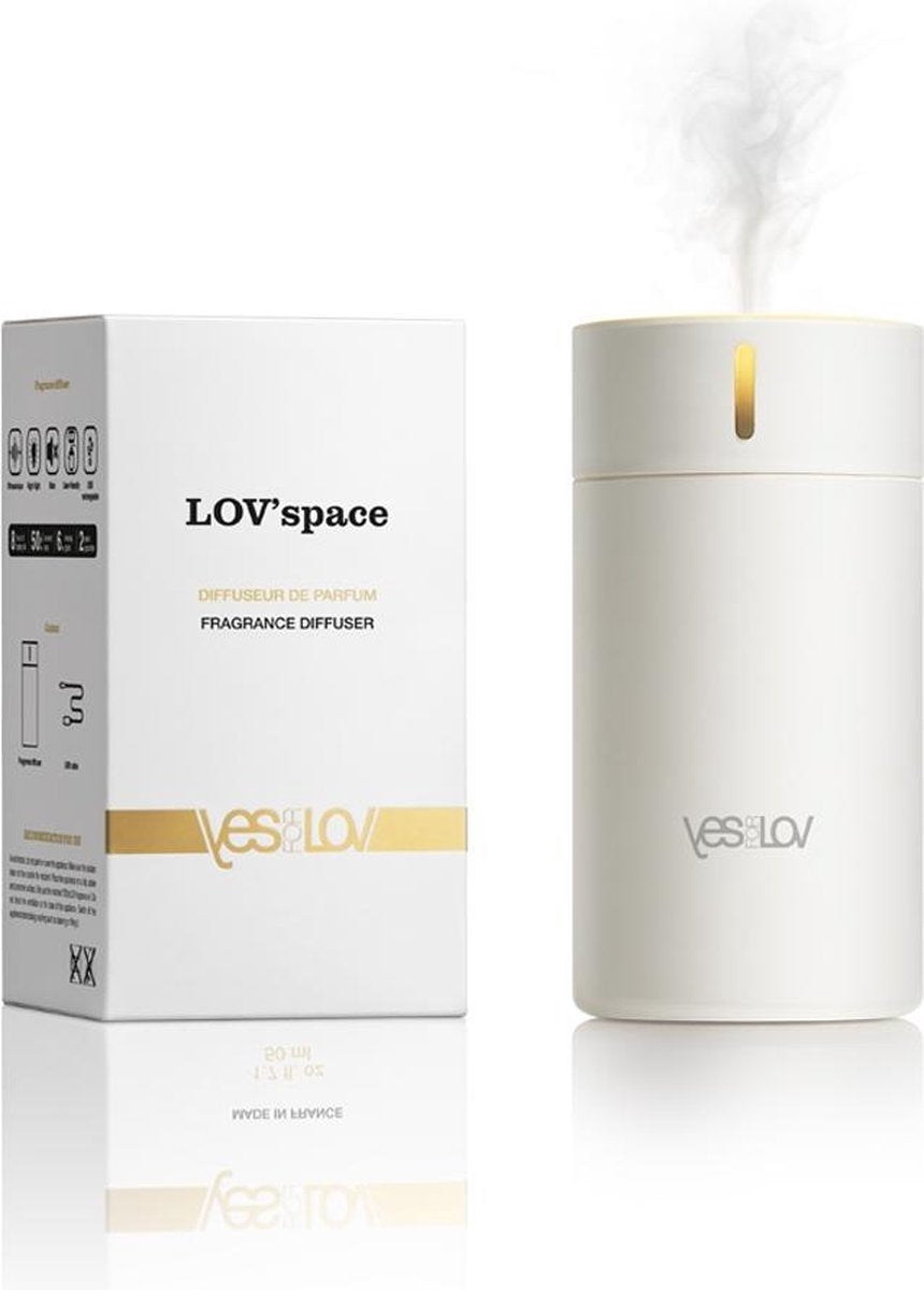 YESforLOV - LovSpace Fragrance Diffuser & 1 Free Refill 50 ml