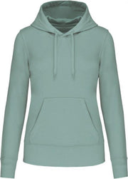 Ecologische damessweater met capuchon Sage Maat XS