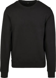 Sweater - Build Your Brand - zwart - katoen - Maat S