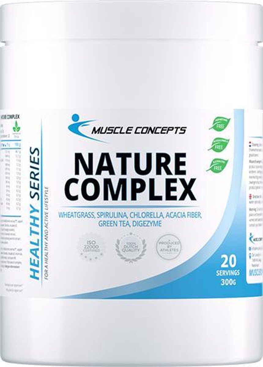 Nature Complex | Muscle Concepts - Superfood - Poeder - 300 gr (20 servings)