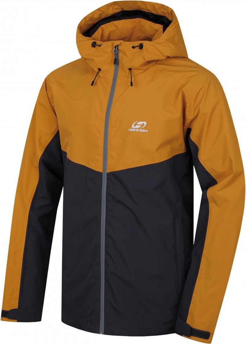 Hannah Outdoorjas Felder Ii Heren Polyester Geel/grijs Mt Xl