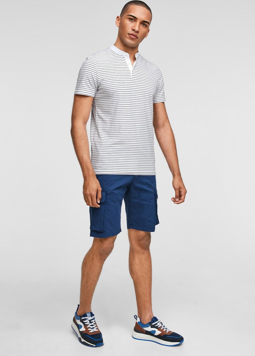 S.oliver shirt Kobaltblauw-M