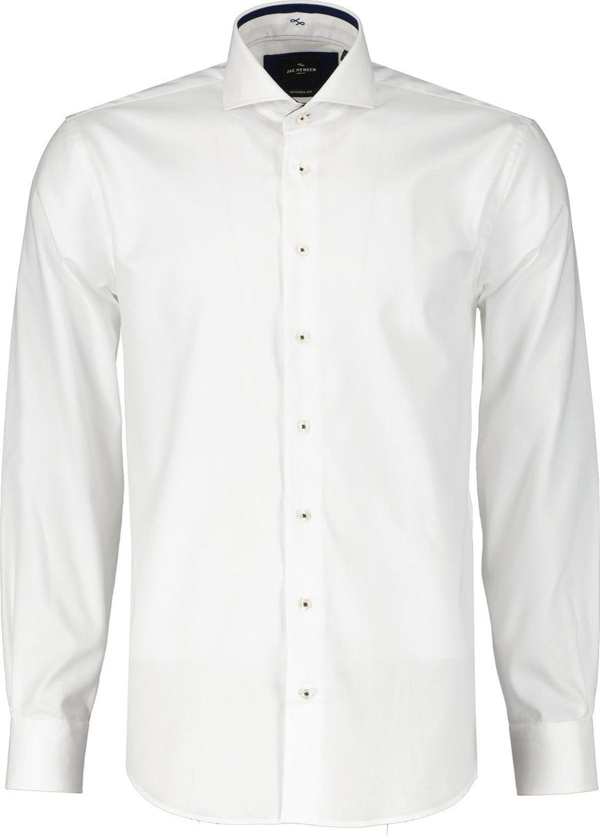 Jac Hensen Overhemd - Extra Lang - Wit - 48