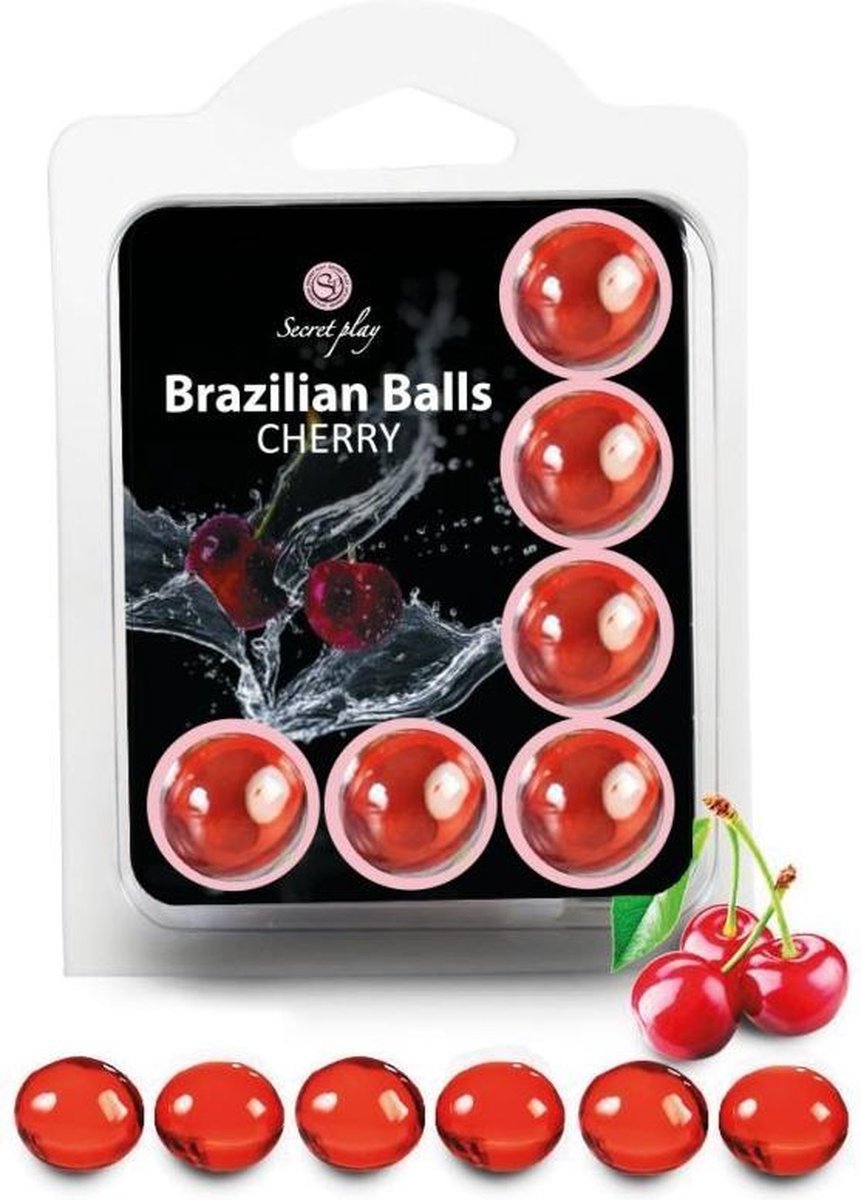 Brazilian Balls Set 6  Cherry