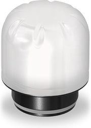 I-drink Flessenstopper 3 Cm Rvs Wit