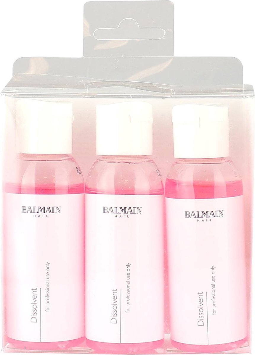Balmain - Quick Remover Dissolvent Gel - 3 Flesjes
