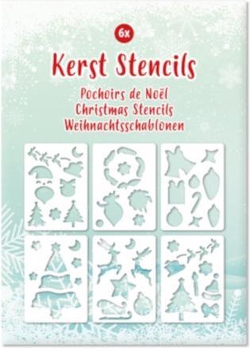 Verhaak Sjablonen Kerst 7