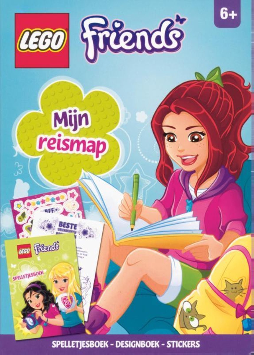 Lego Friends Reismap