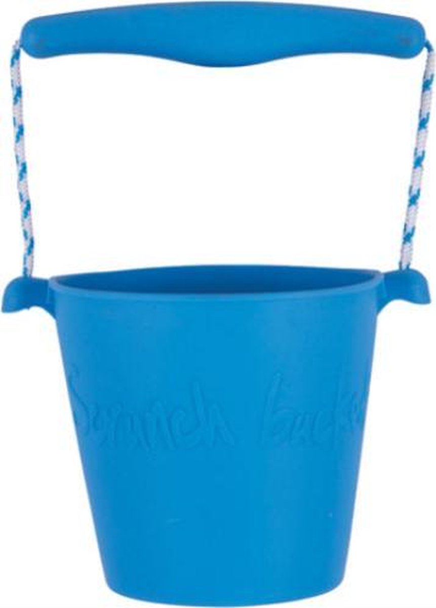 Scrunch bucket blauw
