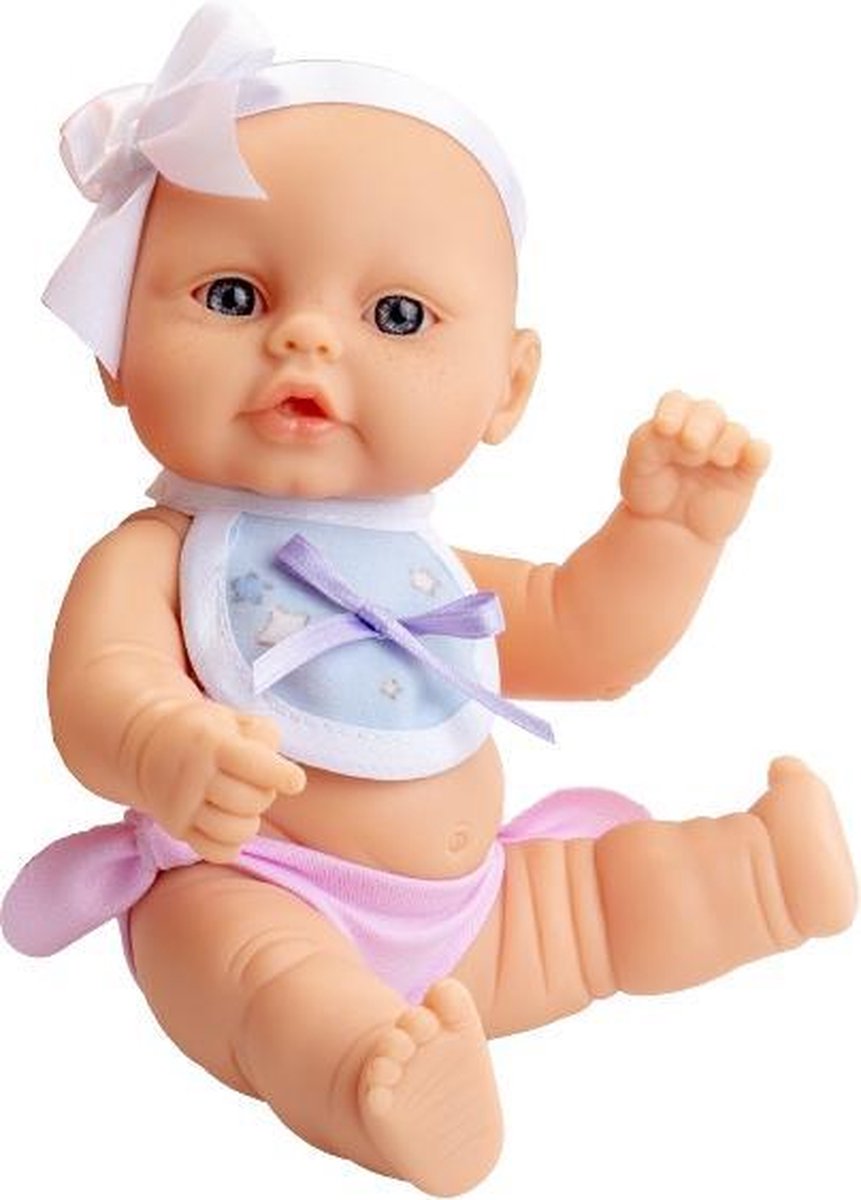 Berjuan Babypop Mini Meisjes 20 Cm Vinyl/textiel Paars
