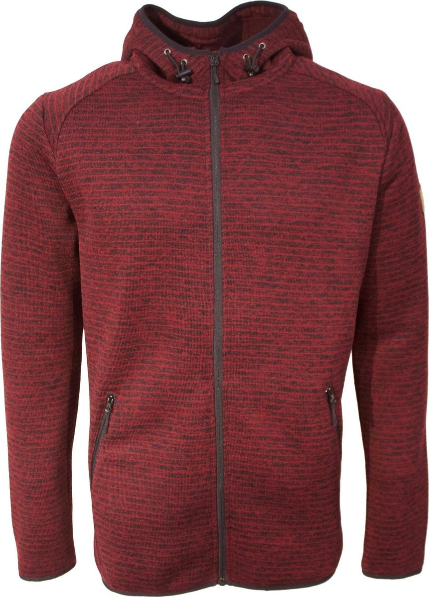 Bilbao Heren Fleece Jas - Rood