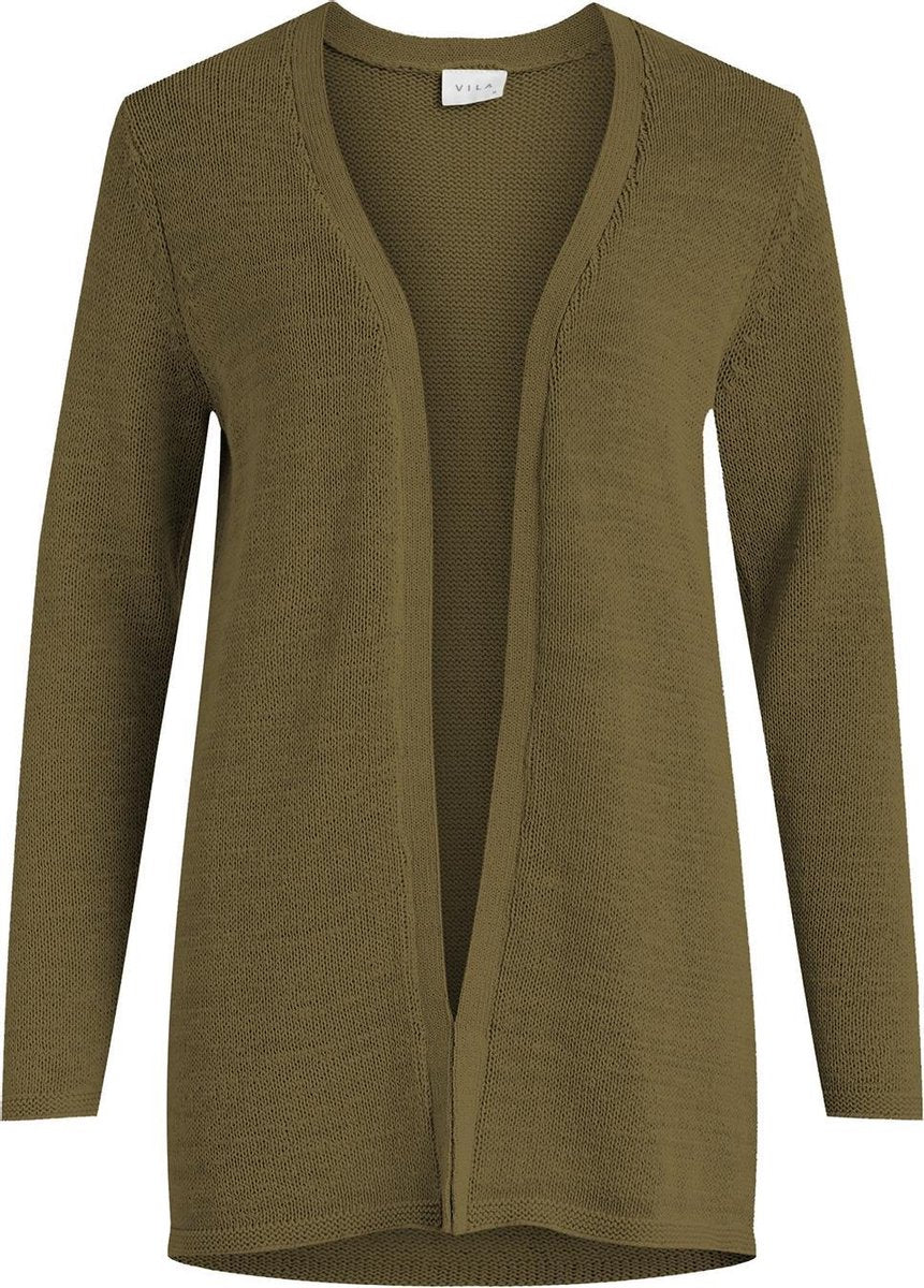 Visinoa L/s Open Knit Cardigan - Fav 14064039 Butternut