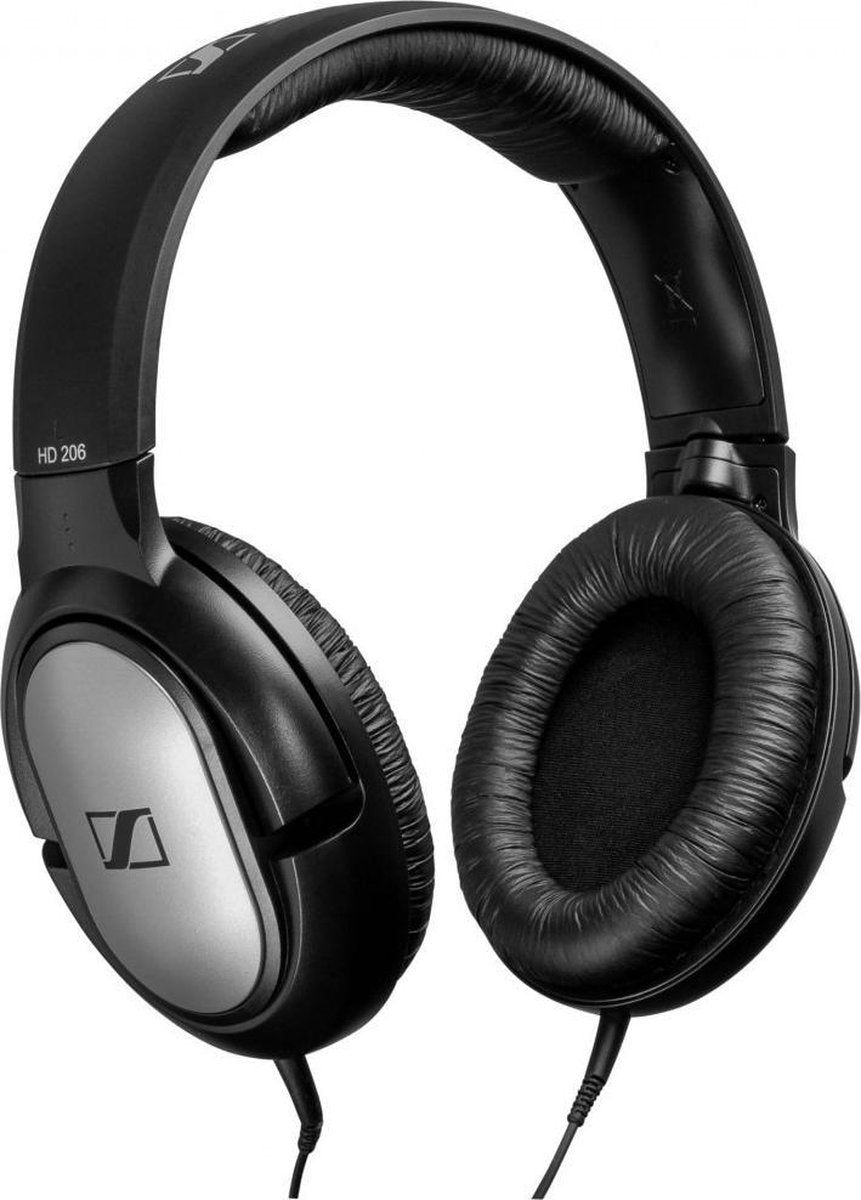 Sennheiser HD 206 Hoofdtelefoons Hoofdband -  Zwart/zilver
