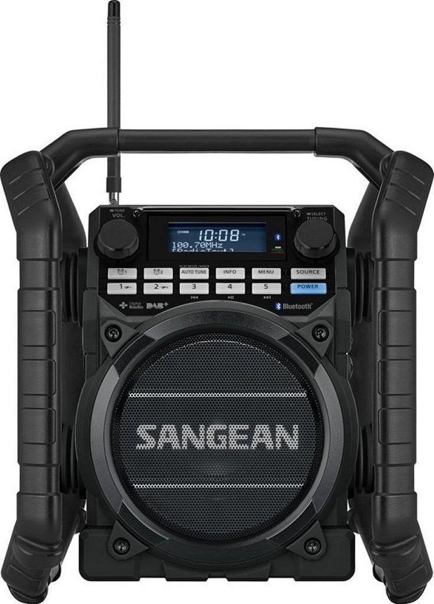 Sangean U-4 DBT+ Radio Zwart