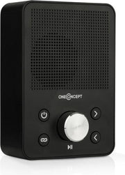 Plug+Play FM stopcontactradio FM tuner USB BT zwart