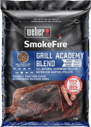 Weber Wood Pellets Grill Academy Blend - SmokeFire Hardhout pallets 9KG