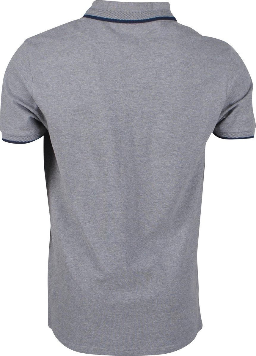 Twinlife - Heren Polo - Grijs