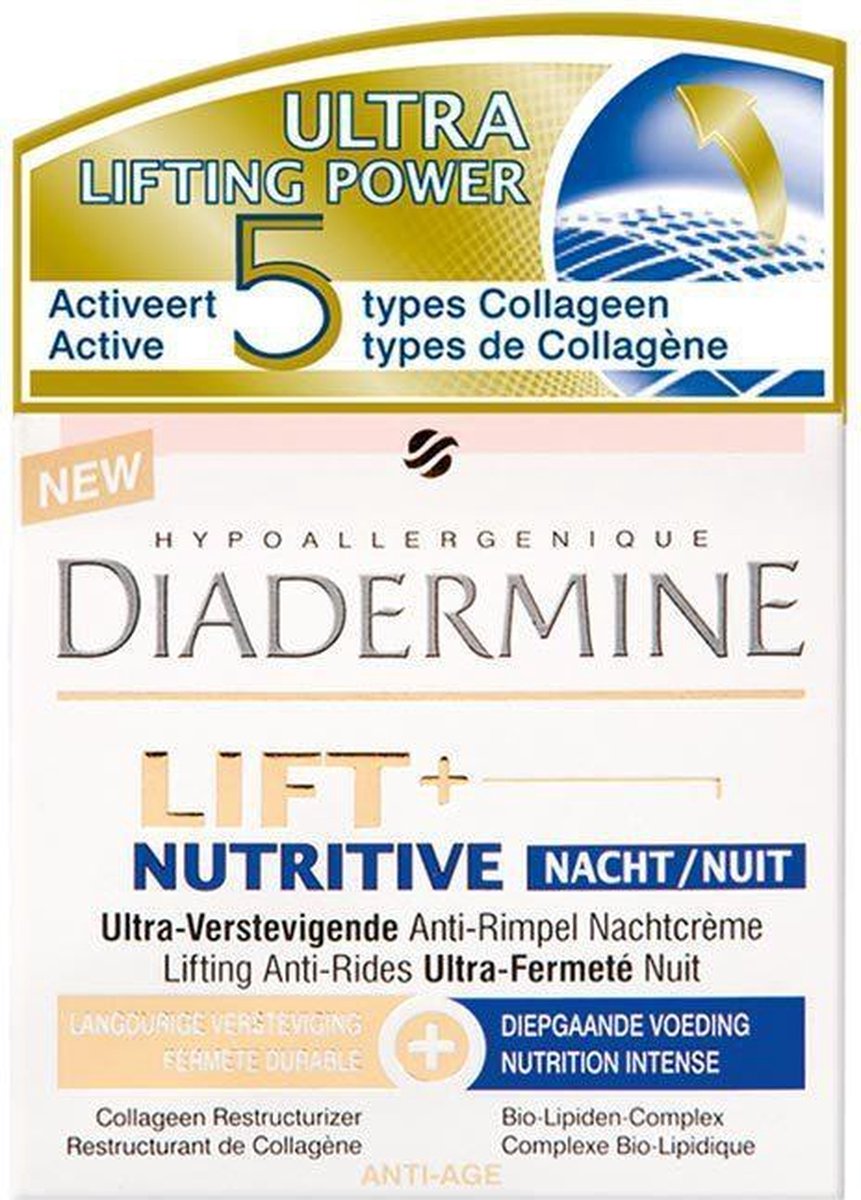 Diadermine Lift+ Nutritive - 50 ml - Nachtcrème