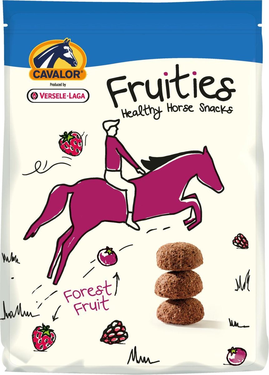 Cavalor Versnapering Paardensnoepjes - Fruities - 750 g