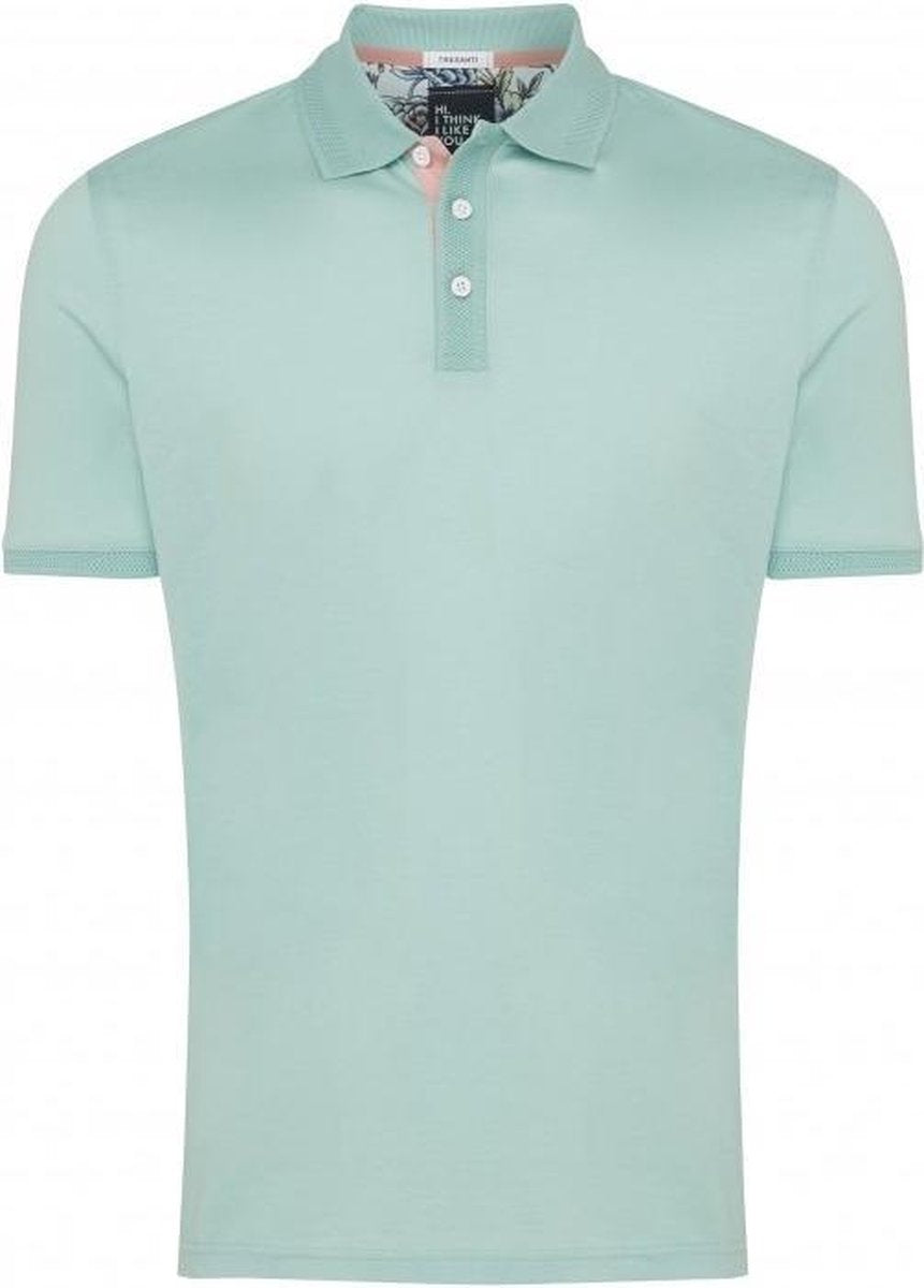 Tresanti Heren Poloshirt Mintgroen Piqué Regular Fit - XL