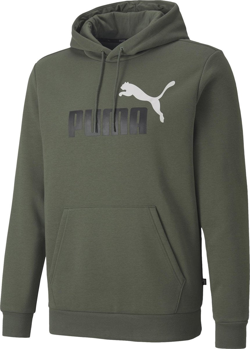 PUMA Essential 2 Col Hoody FL Big Logo Trui Heren - Maat L