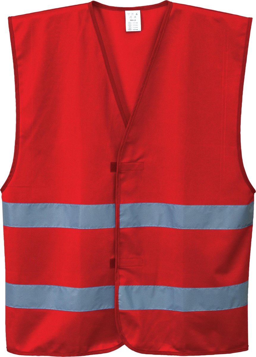 Veiligheidsvest Rood Maat 2XL / 3XL