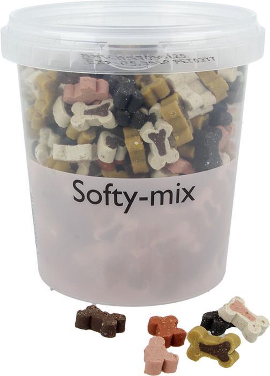 Zachte Hondenkoekjes Mix 500 gram voor de blije hond