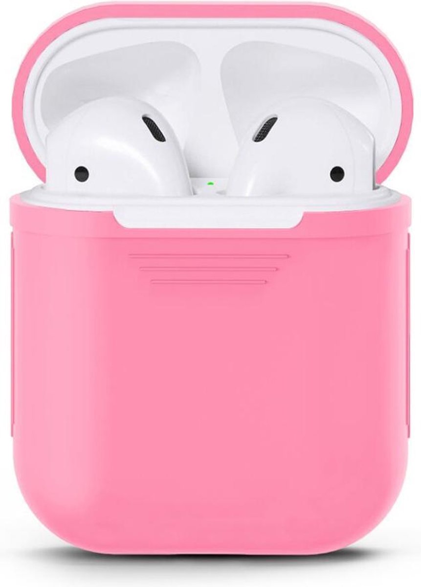 Siliconen case | geschikt voor airpods | roze