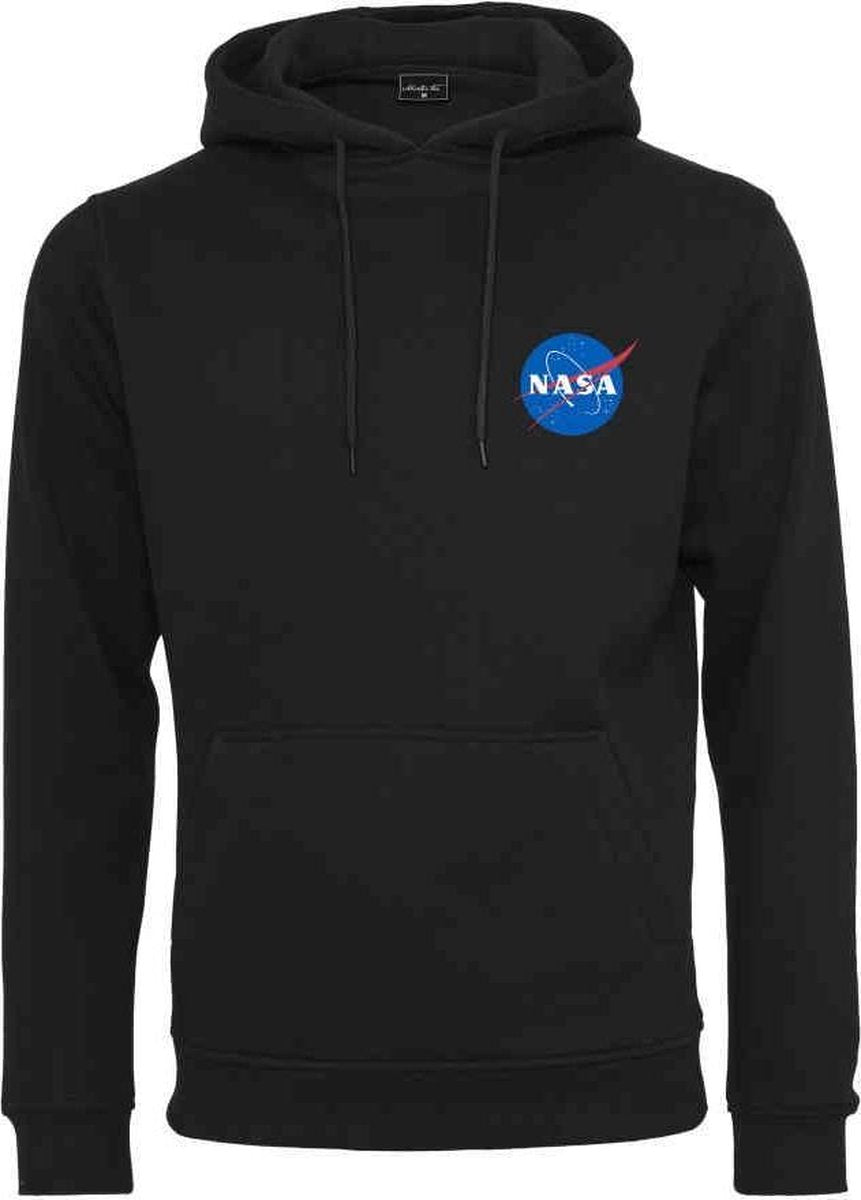 Urban Classics NASA Hoodie/trui -L- NASA Small Insignia Zwart