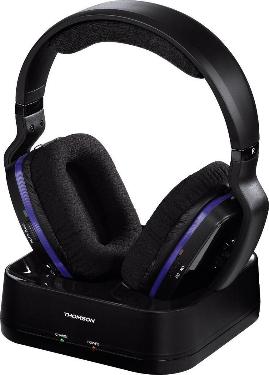 Thomson WHP3311BK Radiografisch Over Ear koptelefoon Zwart
