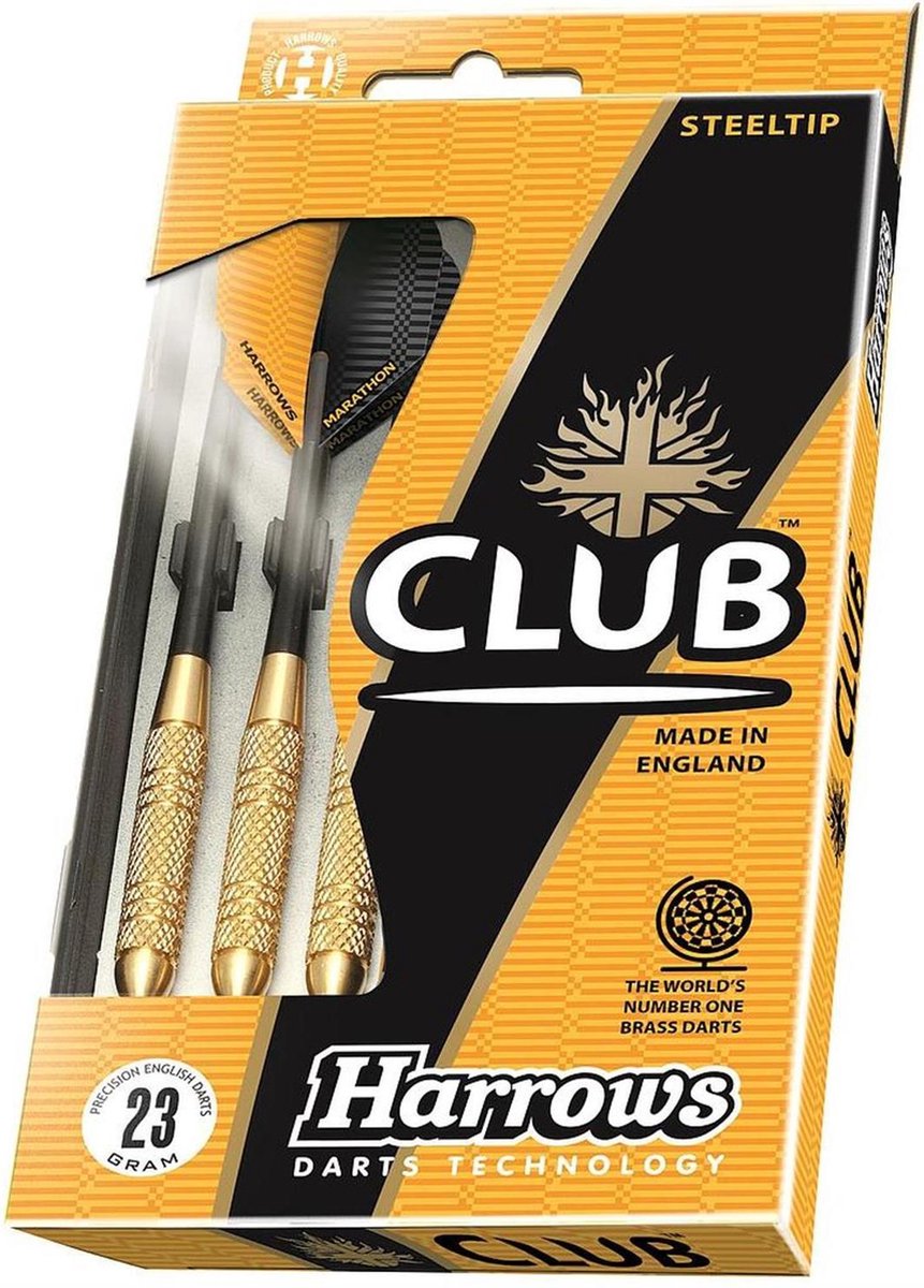 Dartpijlen set Brass Club 20 grams