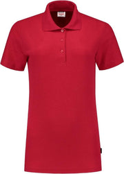 Tricorp  Poloshirt Slim Fit Dames 201006 Rood - Maat XXL