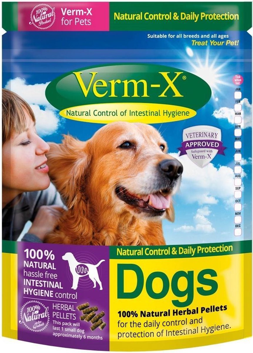 Verm-X hond - pellets - 200 gr