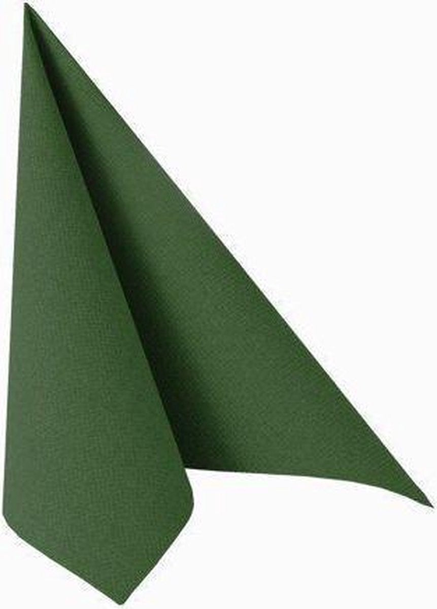 Papstar Servetten Royal Collection servetten donkergroen 40 x 40 cm