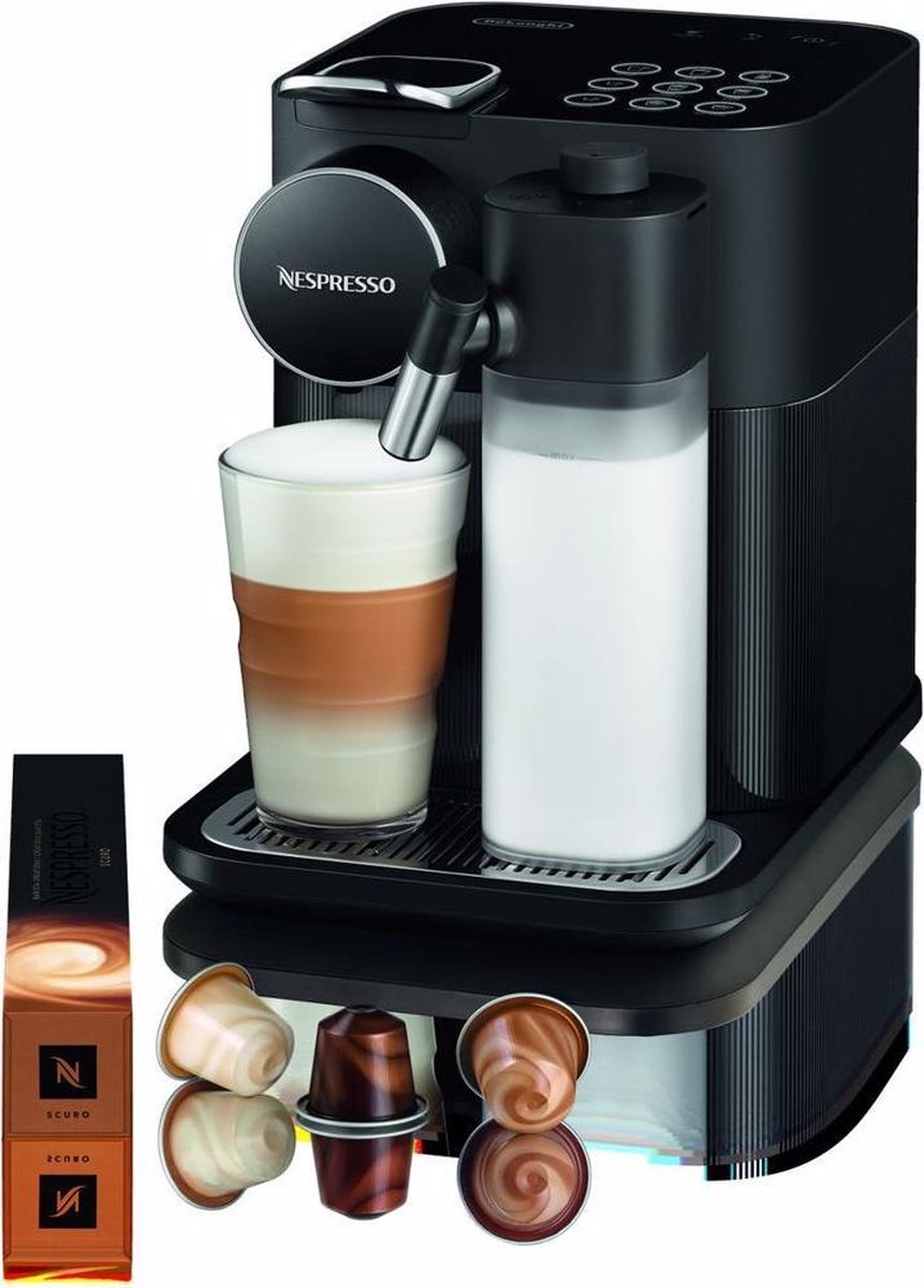 Nespresso De'Longhi Gran Lattissima EN650.B - koffiecupmachine - Zwart
