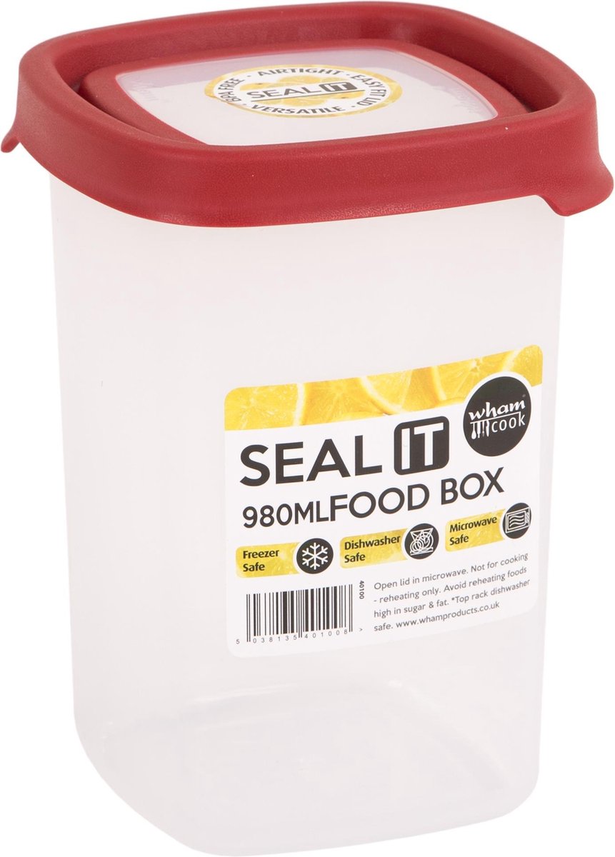 Seal It Opbergbox Vierkant 980