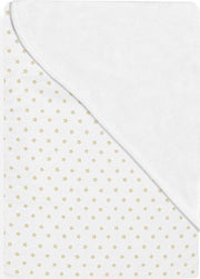Interbaby Babydeken Star 75 X 65 Cm Katoen Wit/beige