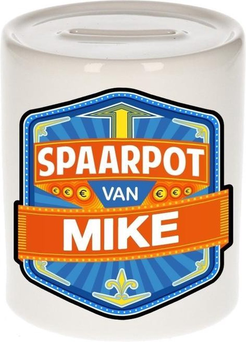 Kinder spaarpot voor Mike