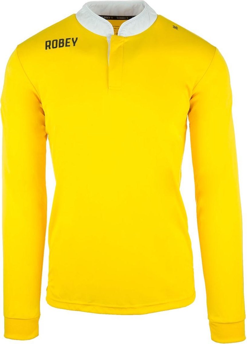 Robey Kick-Off LS voetbalshirt lange mouwen (maat 3XL) - Geel